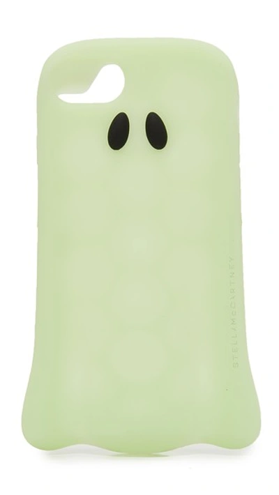 Stella Mccartney Iphone 7 Lumminescent Ghost Case In Green