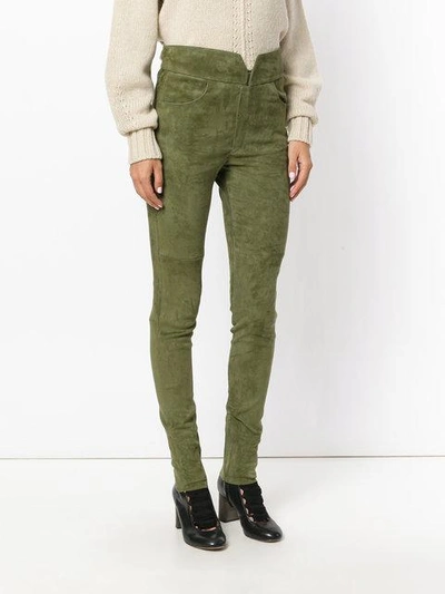 Shop Isabel Marant Skinny Trousers