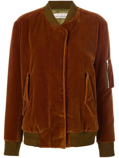 Shop Golden Goose Deluxe Brand Jonie Bomber Jacket - Brown