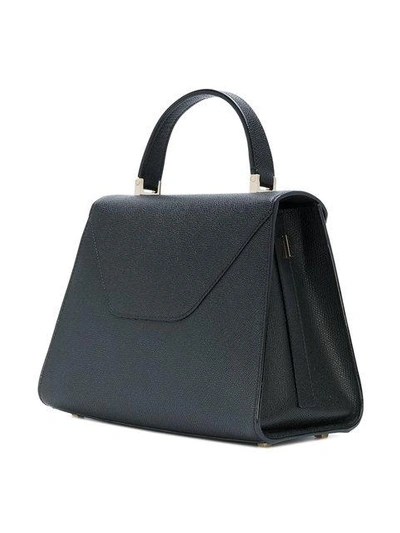 Shop Valextra Iside Tote In Black