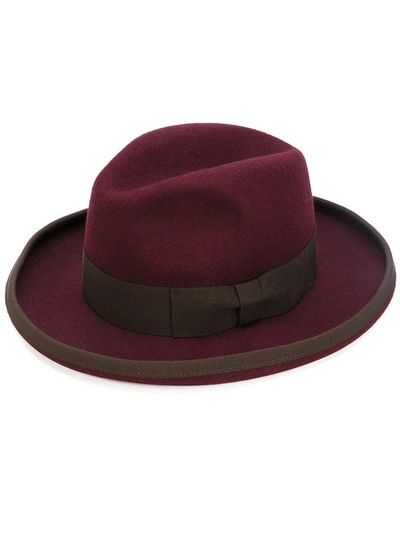 Stella Mccartney Wool Hat In Red