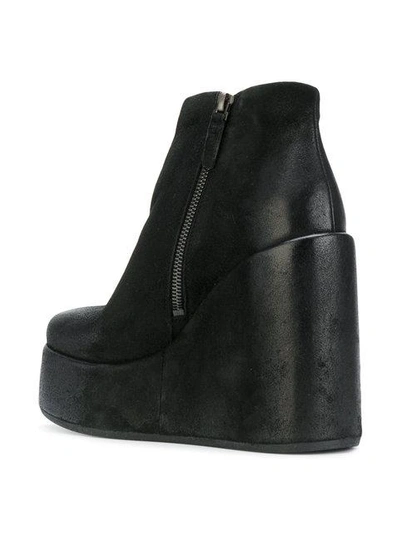 Shop Marsèll Wedge Ankle Boots - Black