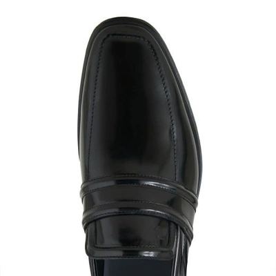 Shop Tod's Loafers In Leather In Black