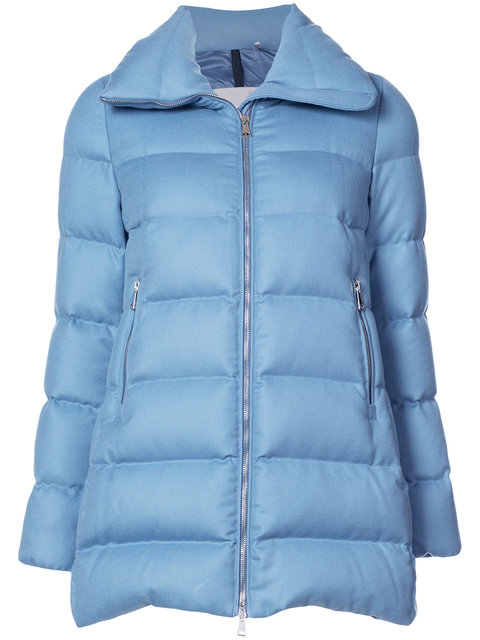 moncler puffer jacket blue