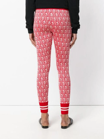 Shop Gucci Mushrooms Jacquard Knit Leggings