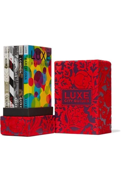 Shop Luxe City Guides Romantic Getaways Gift Box In Red