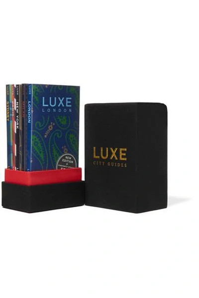 Shop Luxe City Guides Fashion Gift Box In Black