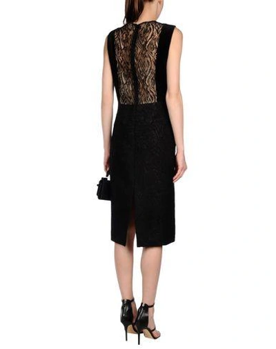 Shop Lanvin Midi Dresses In Black