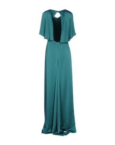 Shop Giulietta Long Dress In Deep Jade