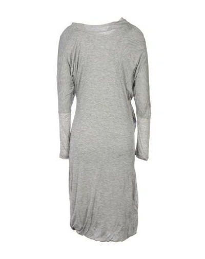 Shop Calvin Klein Collection Knee-length Dress In Grey
