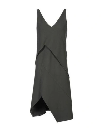 Narciso Rodriguez Knee-length Dresses In Lead