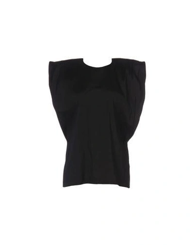 Lanvin Tops In Black