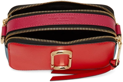 Shop Marc Jacobs Red Small Snapshot Bag