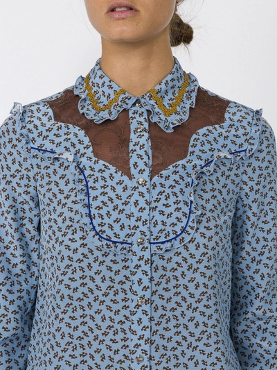 Shop Coach Western Lace Blouse