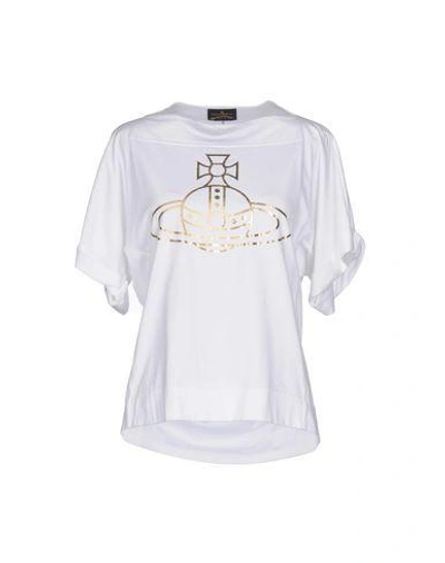 Vivienne Westwood Anglomania T-shirt In White