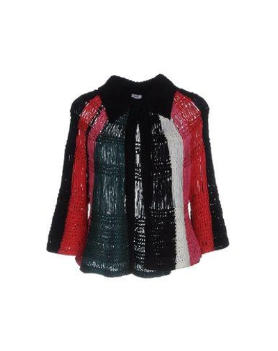 Shop M Missoni Cardigan In Black