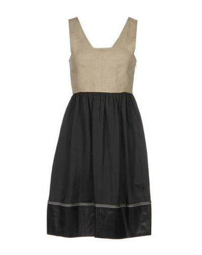 Derek Lam Short Dress In Black