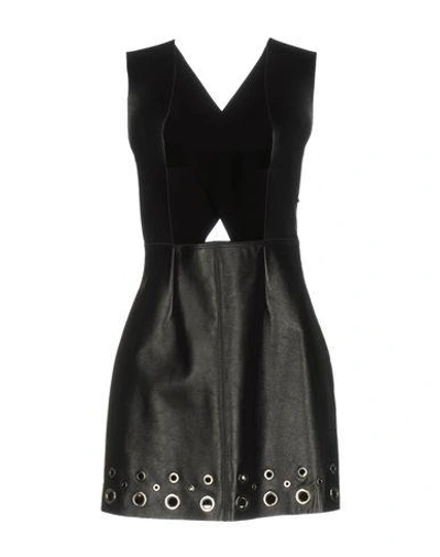 Pinko Short Dresses In Black