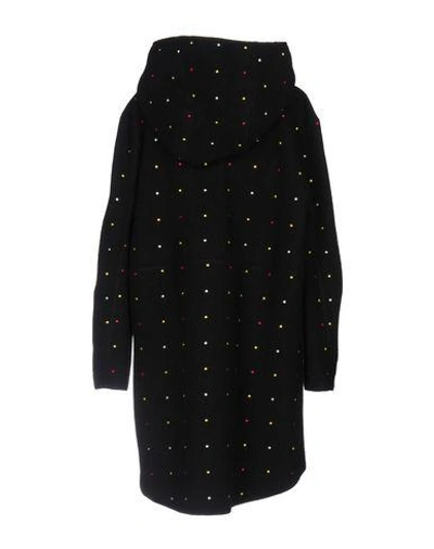 Shop Emporio Armani Coat In Black