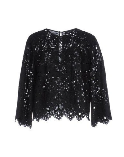 Shop Theory Blouse In Black