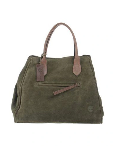 Timberland Handbags In Military Green