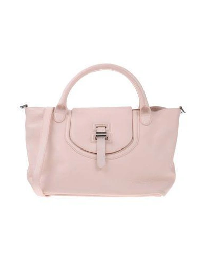 Meli Melo Handbag In Pastel Pink