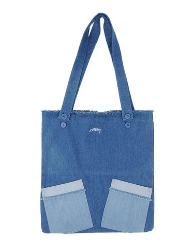 Stussy Shoulder Bag In Blue