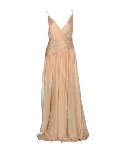 Maria Lucia Hohan Long Dresses In Pale Pink