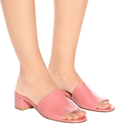 Shop Maryam Nassir Zadeh Sophie Patent Leather Sandals