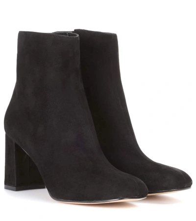 Maryam Nassir Zadeh Agnes Suede Ankle Boots In Black