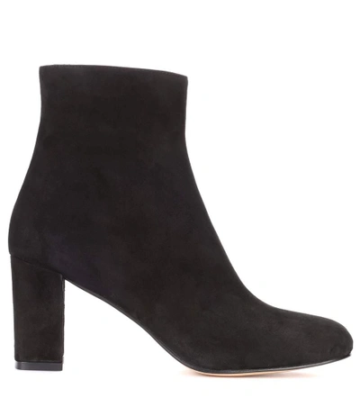 Shop Maryam Nassir Zadeh Agnes Suede Ankle Boots In Black