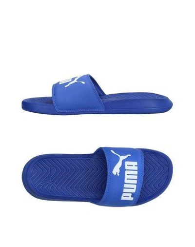 Puma Sandals In Blue