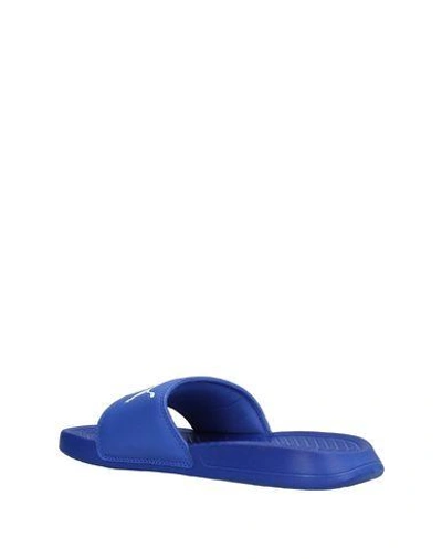 Shop Puma Sandals In Blue