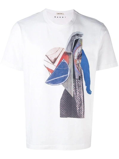 Shop Marni Abstract Print T-shirt