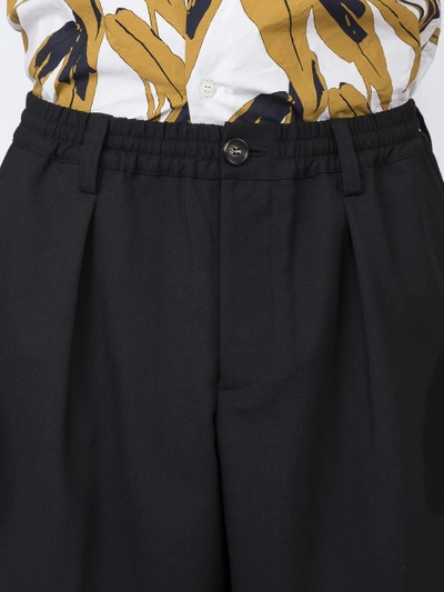 Shop Marni Drop Crotch Trousers