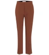 MARNI CROPPED WOOL TROUSERS,P00257360-2