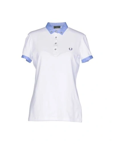 Fred Perry Polo Shirt In ホワイト