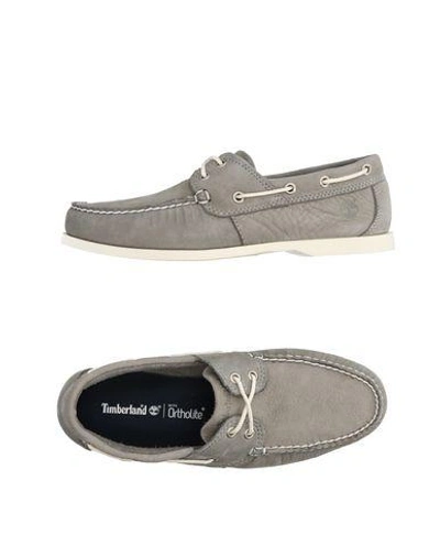 Timberland Loafers In Grey