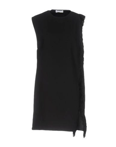 Paco Rabanne Short Dress In Black