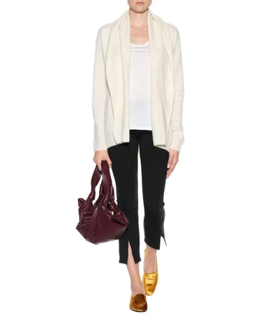 Shop The Row Sarene Cashmere Cardigan In White