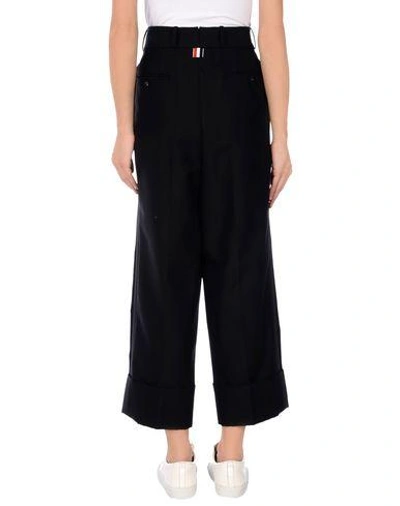 Shop Thom Browne Casual Pants In Black
