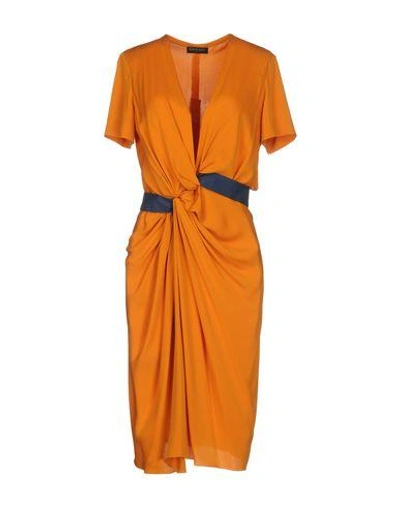 Vionnet Knee-length Dresses In Orange