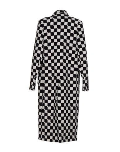 Shop Courrèges Courreges Woman Coat Black Size 4 Wool, Polyamide