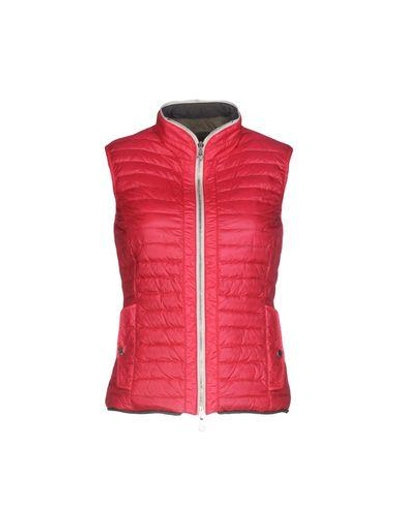 Duvetica Down Jacket In Coral