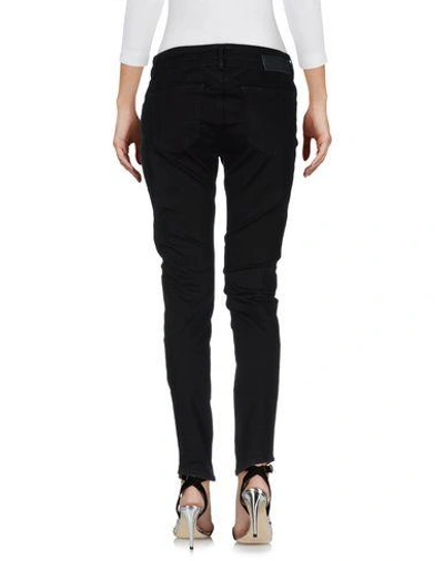 Shop Pinko Denim Pants In Black