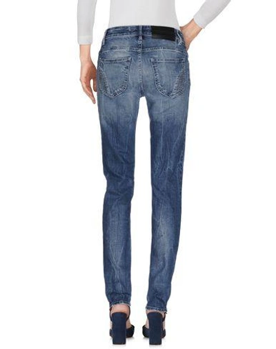 Shop Pierre Balmain Denim Trousers In Blue