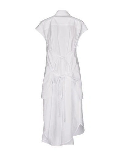 Shop Y's Knee-length Dress In White