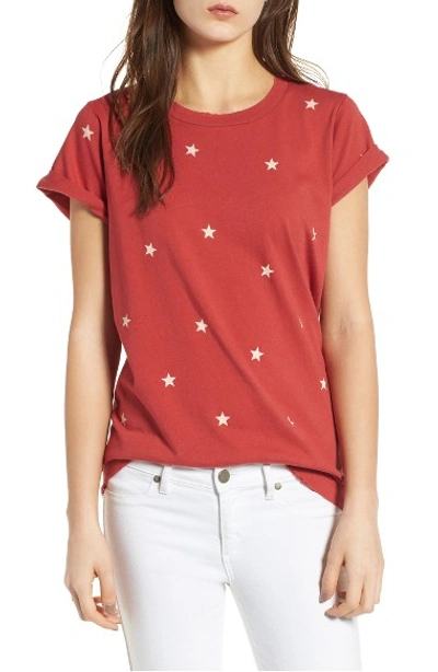 Wildfox Fireworks Tee In Fireworks Red