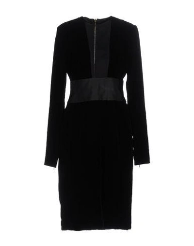 Alexandre Vauthier Knee-length Dresses In Black