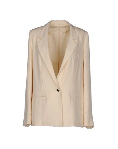 Shop Max Mara Blazer In Beige